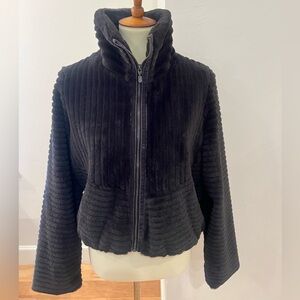 Anthropologie faux fur jacket